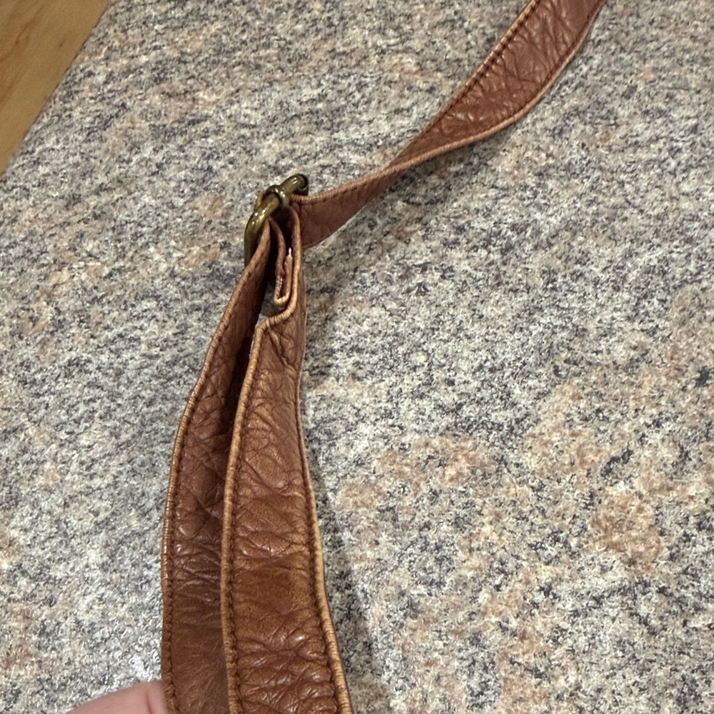 Bueno Stylish Brown and Green/Blue Women's Bag - Picture 5 of 8